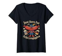 Mujer Funny German Funny Quotes Sarcastic Meme Joke Adult Humor Camiseta Cuello V