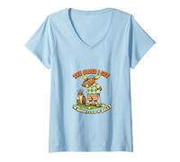 Mujer Funny Golf Moose, The Older I Get, Humor Golf Camiseta Cuello V