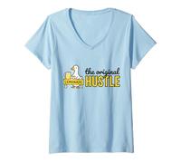 Mujer Funny Goose Lemonade Stand The Original Hustle Entrepreneurs Camiseta Cuello V