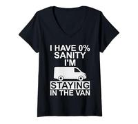 Mujer Funny I'm Staying In Tha Van Phasmophobia Drivers Man Women Camiseta Cuello V