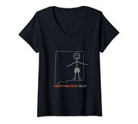 Mujer Funny Mens New Mexico, NM Boys Nuevo México Camiseta Cuello V