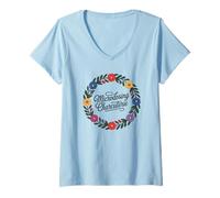 Mujer Funny Microdosing Charcuterie Cheese and Meat Lovers Gear Camiseta Cuello V