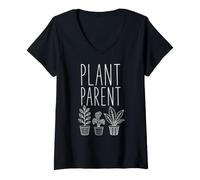 Mujer Funny Plant Lady, Not A Regular Mom I'm A Plant Parent Camiseta Cuello V