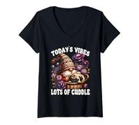 Mujer Funny Saying For Pug Mom And Garden Grandpa For Retirement Camiseta Cuello V