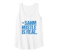 Mujer Funny Stay At Home Mom - El ajetreo SAHM es Real Camiseta sin Mangas