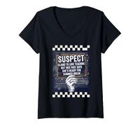 Mujer Funny Teacher Last Day of School Summer Vacation Camiseta Cuello V