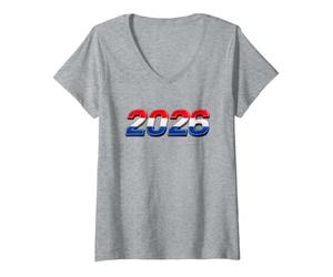 Mujer Fútbol - Países Bajos, Holanda, Mundial de 2026 Camiseta Cuello V