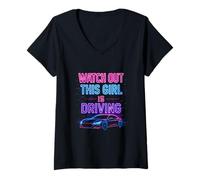 Mujer Ganesh Símbolo Yoga Hindú Elefante Dios Ganesha Puja Camiseta Cuello V