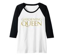 Mujer Gardening Queen - Kit de Jardinero para el Día de la Madre Camiseta Manga Raglan