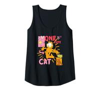 Mujer Garfield - Una vez lindo gato paseando Camiseta sin Mangas