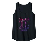 Mujer Gemini diseño del Zodiaco para Las Personas Que aman la astrología Camiseta sin Mangas