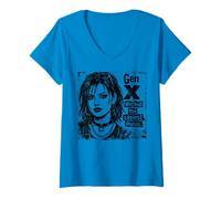 Mujer Gen X - Tuvimos la música más Genial Camiseta Cuello V