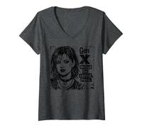 Mujer Gen X - Tuvimos la música más Genial Camiseta Cuello V