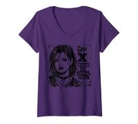 Mujer Gen X - Tuvimos la música más Genial Camiseta Cuello V