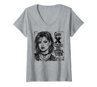 Mujer Gen X - Tuvimos la música más Genial Camiseta Cuello V