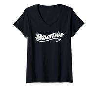 Mujer Generación Boomers 1946 1964 Generación Divertida de boomers Camiseta Cuello V