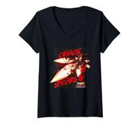 Mujer Generaciones Sonic x Shadow Camiseta Cuello V