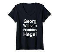 Mujer Georg Wilhelm Friedrich Hegel Camiseta Cuello V