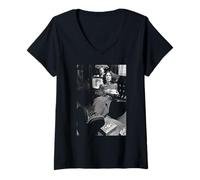 Mujer George Harrison Los Beatles Mi Dulce Señor 1976 Camiseta Cuello V