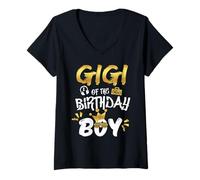 Mujer Gigi of The Birthday Boy Notorio One Old School Hip Hop Camiseta Cuello V