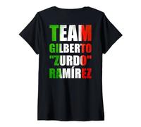 Mujer Gilberto Zurdo Ramírez Sánchez The Mexican Style Boxing Camiseta Cuello V