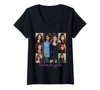Mujer Gilmore Girls Character Squares Camiseta Cuello V