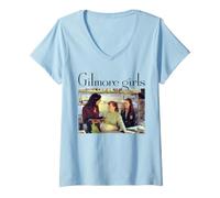 Mujer Gilmore Girls Lorelai Sookie and Rory Camiseta Cuello V