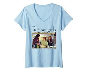 Mujer Gilmore Girls Lorelai Sookie and Rory Camiseta Cuello V