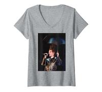 Mujer Gira de actuaciones de Neil Tennant Pet Shop Boys en el NEC Arena 1991 Camiseta Cuello V