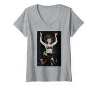 Mujer Gira de Madonna The Girlie Show en Wembley 1993 Camiseta Cuello V