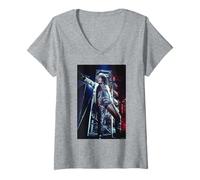 Mujer Gira del álbum Hey Stoopid de Alice Cooper 1991 Hollywood Vampires Camiseta Cuello V