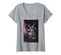 Mujer Gira Hey Stoopid de Alice Cooper en vivo por Wembley 1991 Camiseta Cuello V