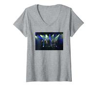 Mujer Gira Unbreakable de Westlife Boy Band 2003 Camiseta Cuello V