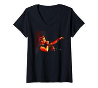 Mujer Gira Unbreakable en Vivo de Westlife Pop Group 2003 Camiseta Cuello V