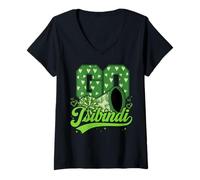 Mujer Go ISIBINDI RCA House System ISIBINDI Casa del Coraje Camiseta Cuello V