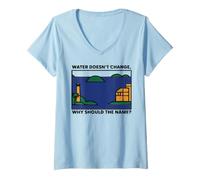 Mujer Golfo de México Cuenca Oceánica Lugar Turístico Viajes Camiseta Cuello V