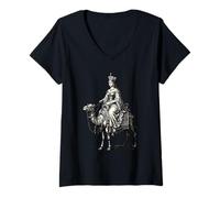 Mujer Gomory El Viaje del soberano Demonio Camiseta Cuello V