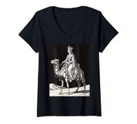 Mujer Gomory Regal Espíritu de Las Dunas Silenciosas Camiseta Cuello V
