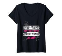 Mujer Good friend Muddy Race - Carrera para barro Camiseta Cuello V