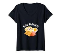 Mujer Got Mangú República Dominicana Comida Favorita Camiseta Cuello V