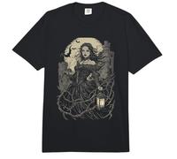 Mujer gótica con Linterna - Castillo Oscuro Comfort Colors Adult Heavyweight T-Shirt