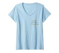 Mujer Grace Changes Everything: ropa elegante basada en la fe cristiana Camiseta Cuello V