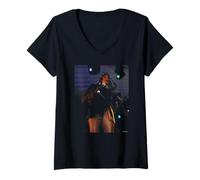 Mujer Grace Jones Esclava Al Rhythm Singer Modelo Andy Willsher Camiseta Cuello V