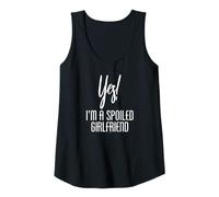 Mujer Gracioso Sí! Soy una novia mimada linda Fechado Camiseta sin Mangas