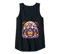 Mujer Gráfico de Halloween K-Pop Skeletons Girls Camiseta sin Mangas