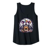 Mujer Gráfico de Halloween K-Pop Skeletons Girls Camiseta sin Mangas