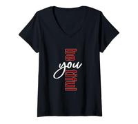 Mujer Granate Rojo Borgoña Be-You-tiful Granate Rojo Borgoña Camiseta Cuello V