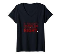 Mujer Granate Rojo Borgoña You Can Hate Me Now Burdeos Gráfico Camiseta Cuello V