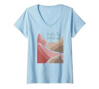 Mujer Grande es tu fidelidad Camiseta Cuello V