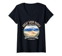 Mujer Great Sand Dunes National Park | Colorado Camiseta Cuello V